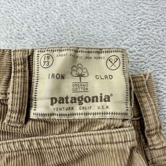 Patagonia Tan Corduroy Flare Pants Men’s Size 28 x 32 US - Picture 12 of 16